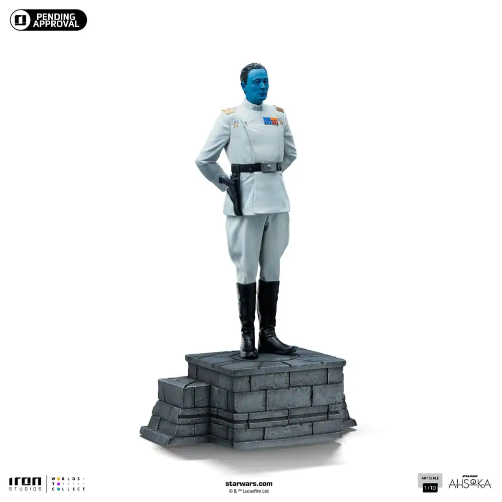 Star Wars Ahsoka Art Scale Socha 1/10 Veľkoadmirál Thrawn 25 cm termékfotó