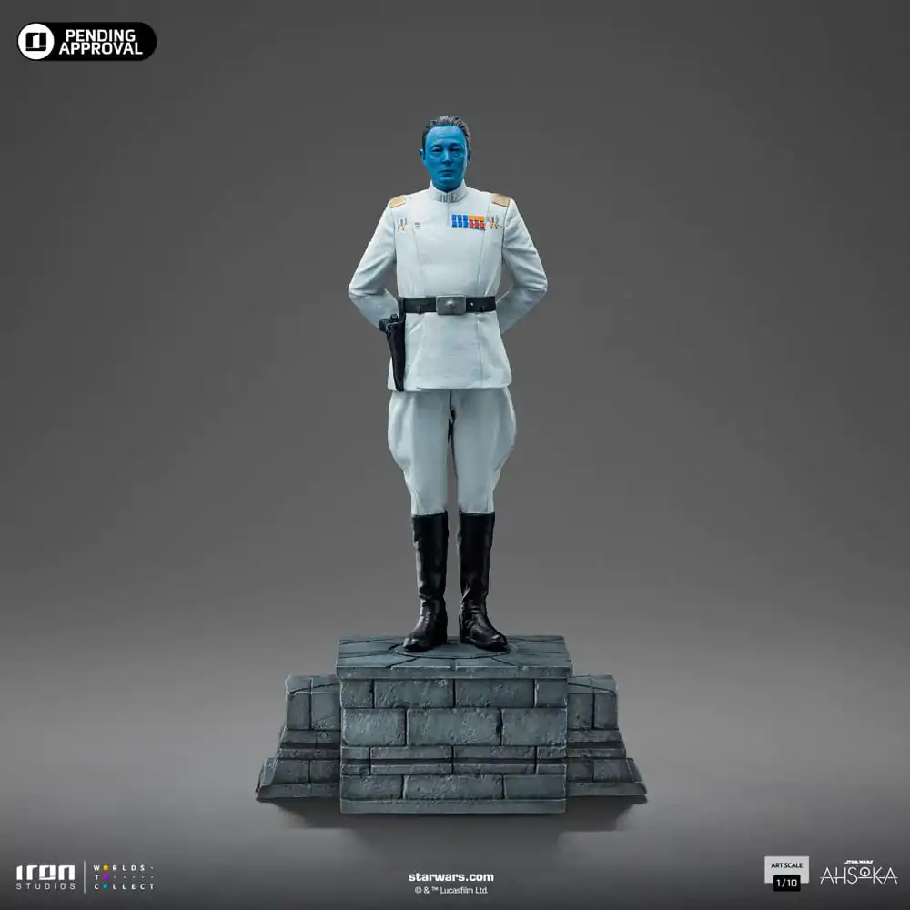 Star Wars Ahsoka Art Scale Socha 1/10 Veľkoadmirál Thrawn 25 cm termékfotó