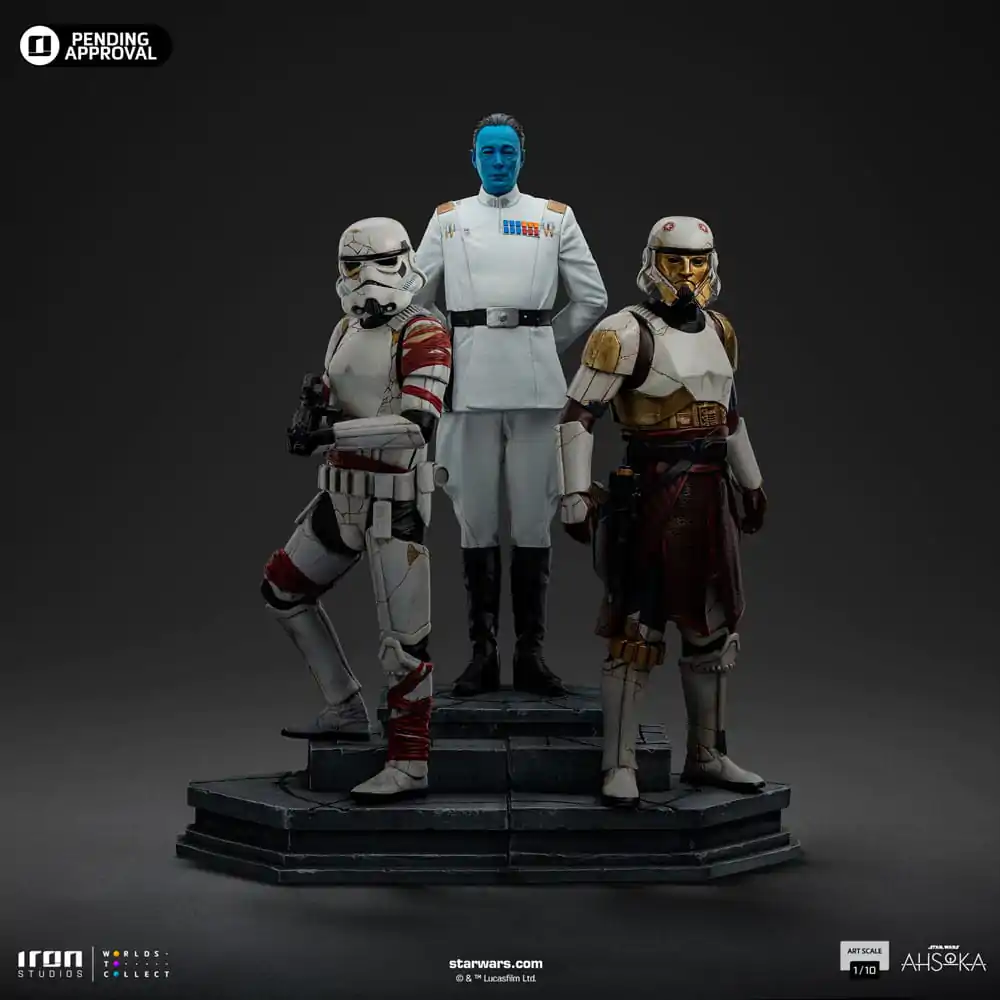 Star Wars Ahsoka Art Scale Socha 1/10 Veľkoadmirál Thrawn 25 cm termékfotó