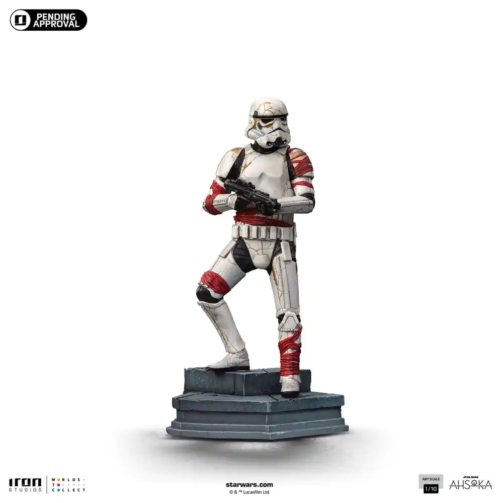 Star Wars Ahsoka Art Scale Socha 1/10 Night Trooper 21 cm termékfotó