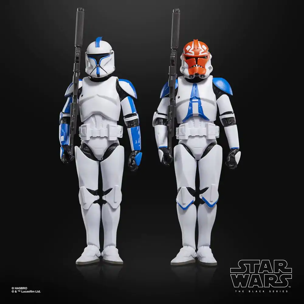 Star Wars: Ahsoka Black Series akčná figúrka 2-csomagú Phase I Clone Trooper Lieutenant & 332nd Ahsoka's Clone Trooper 15 cm termékfotó