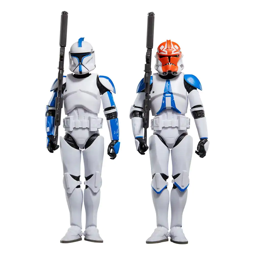 Star Wars: Ahsoka Black Series akčná figúrka 2-csomagú Phase I Clone Trooper Lieutenant & 332nd Ahsoka's Clone Trooper 15 cm termékfotó