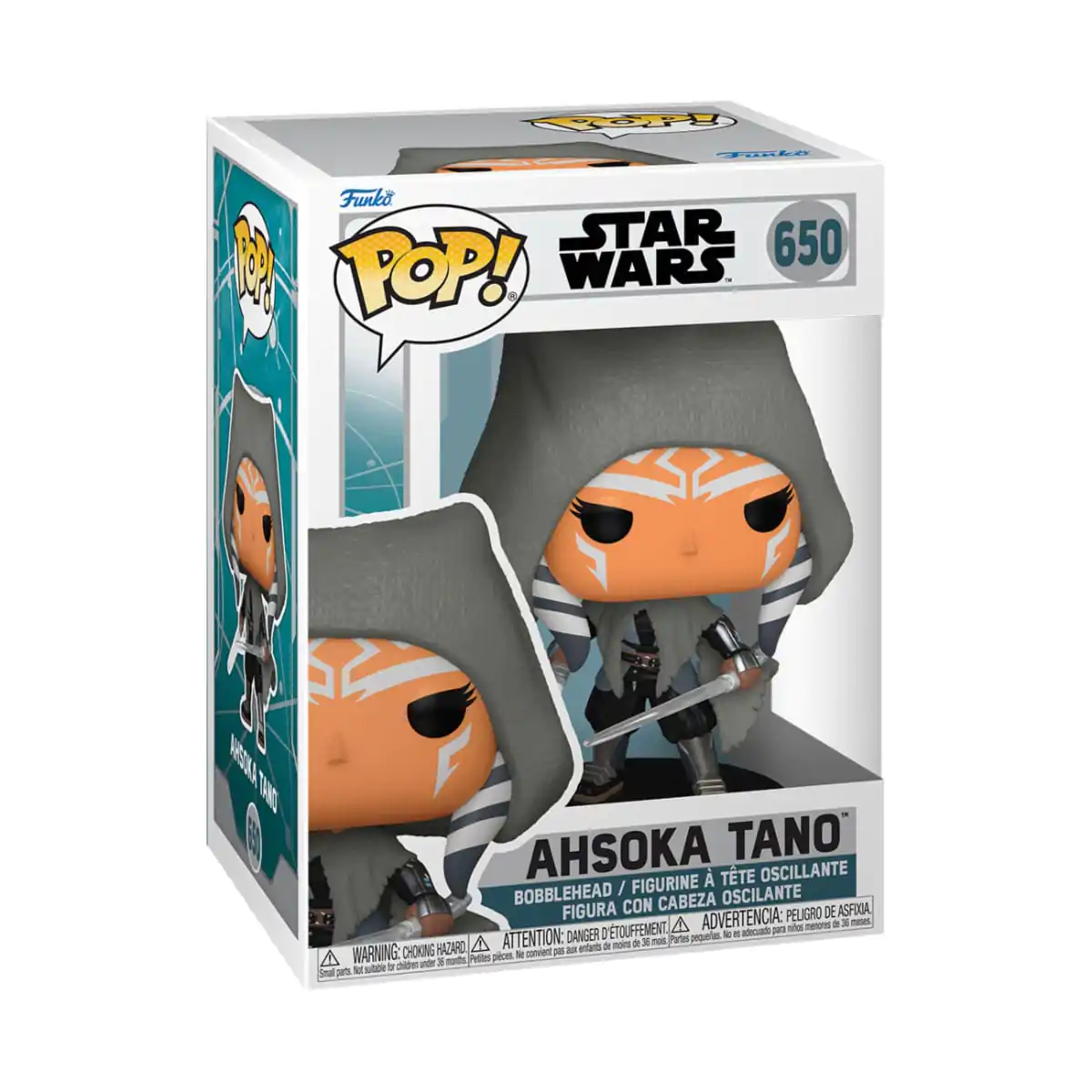 Star Wars: Ahsoka POP! vinylová figura Ahsoka Tano 9 cm termékfotó