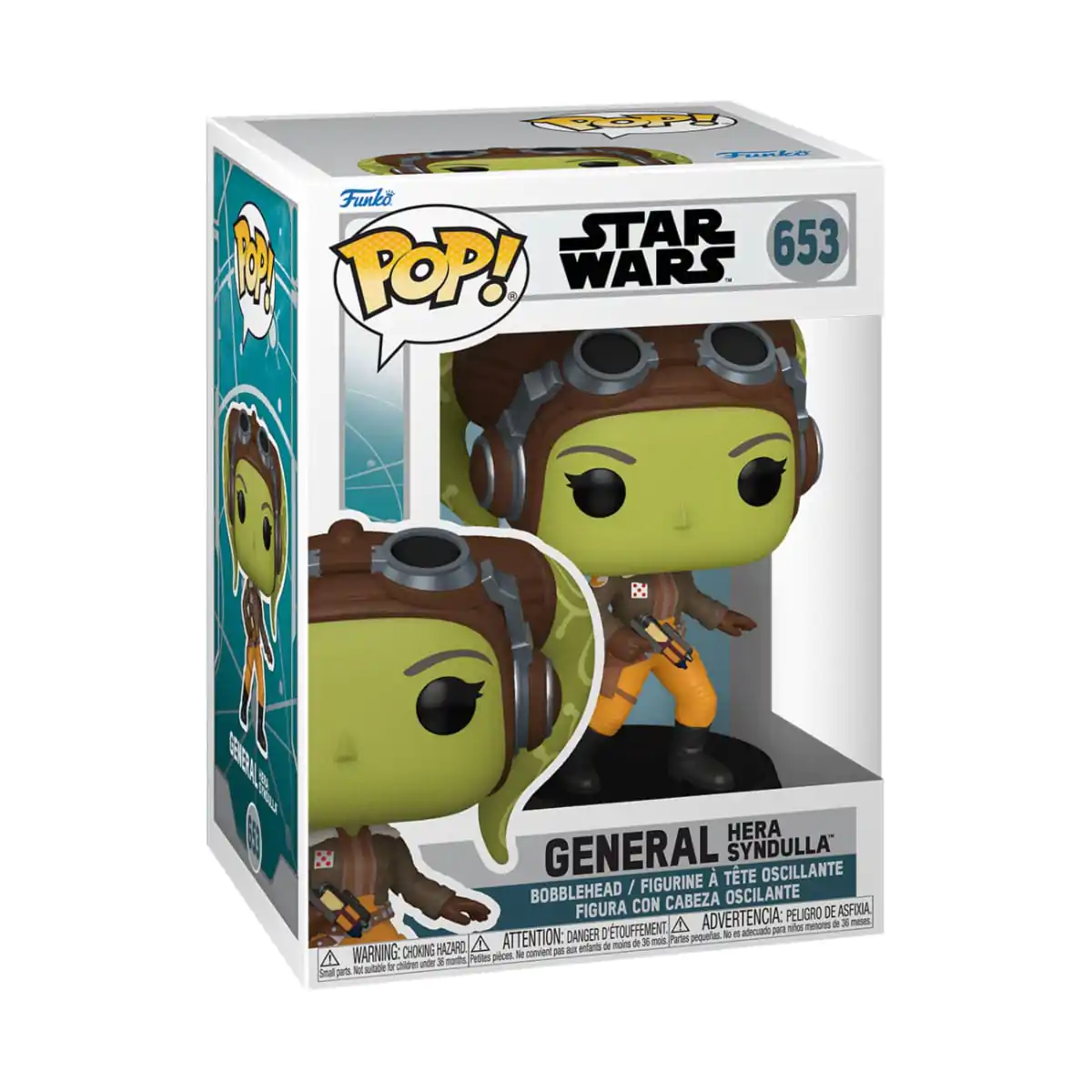 Star Wars: Ahsoka POP! Vinilová figúrka General Hera Syndulla 9 cm termékfotó