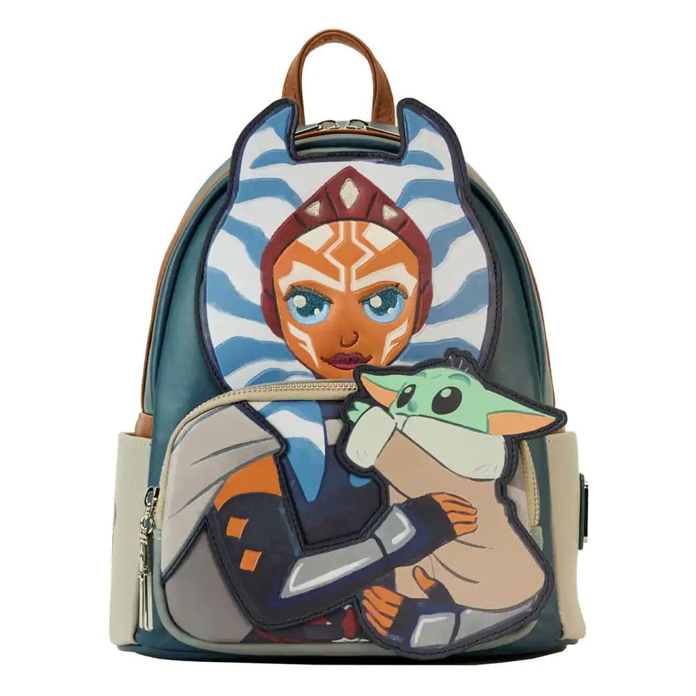 Star Wars by Loungefly Batoh Ahsoka, ktorá drží Grogua termékfotó