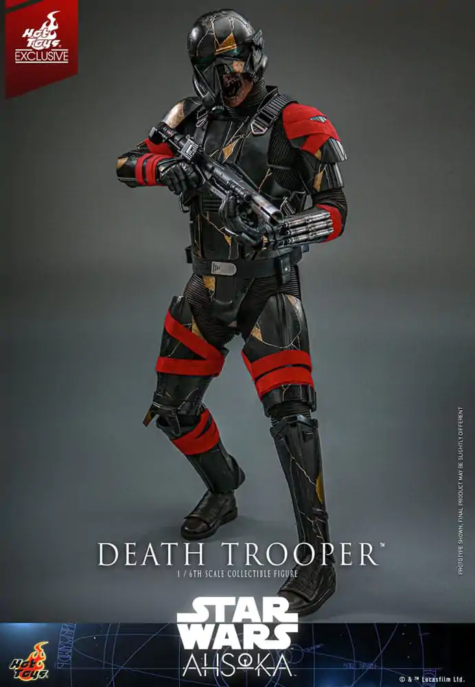 Star Wars: Ahsoka Television Masterpiece Akčná figúrka 1/6 Death Trooper Hot Toys Exclusive 31 cm produktová fotografia