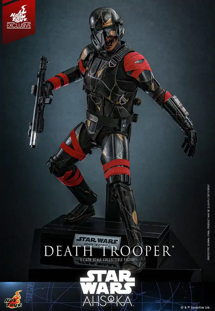 Star Wars: Ahsoka Television Masterpiece Akčná figúrka 1/6 Death Trooper Hot Toys Exclusive 31 cm produktová fotografia