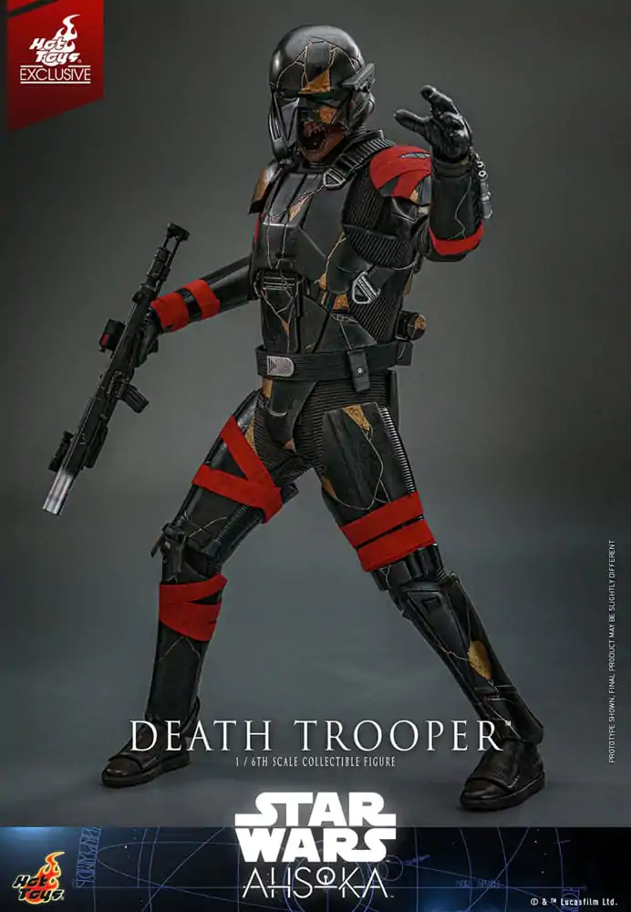 Star Wars: Ahsoka Television Masterpiece Akčná figúrka 1/6 Death Trooper Hot Toys Exclusive 31 cm produktová fotografia