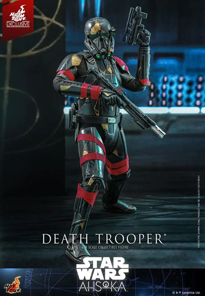 Star Wars: Ahsoka Television Masterpiece Akčná figúrka 1/6 Death Trooper Hot Toys Exclusive 31 cm produktová fotografia