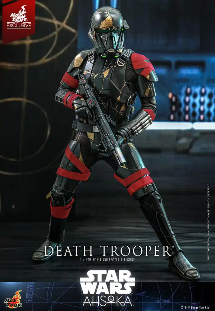 Star Wars: Ahsoka Television Masterpiece Akčná figúrka 1/6 Death Trooper Hot Toys Exclusive 31 cm produktová fotografia