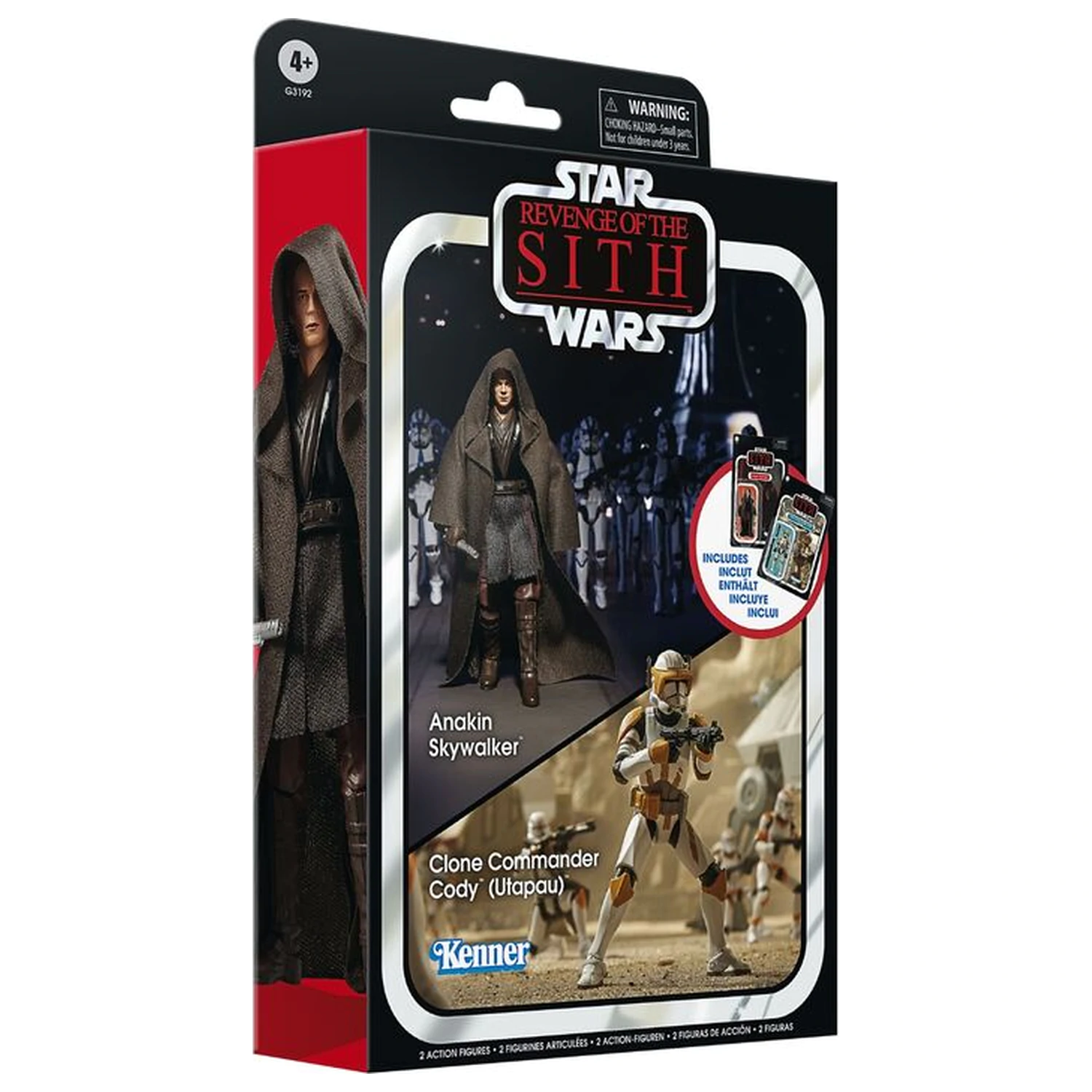 Star Wars Anakin Skywalker & Clone Commander Cody Utapau balenie figúrky 9.5cm produktová fotografia