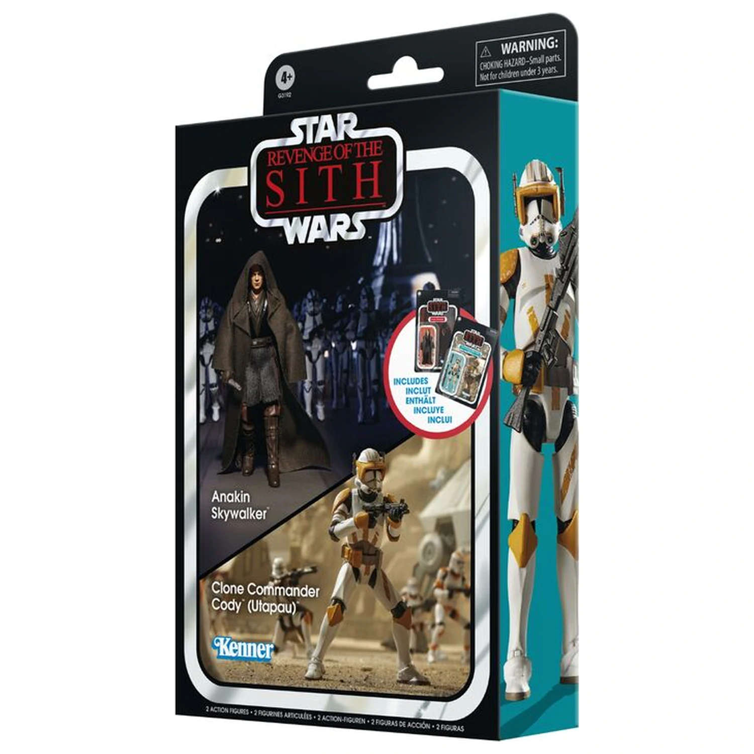 Star Wars Anakin Skywalker & Clone Commander Cody Utapau balenie figúrky 9.5cm produktová fotografia
