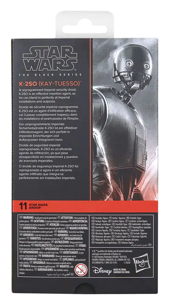 Star Wars: Andor Black Series Akčná figúrka K-2SO (Kay-Tuesso) 15 cm termékfotó