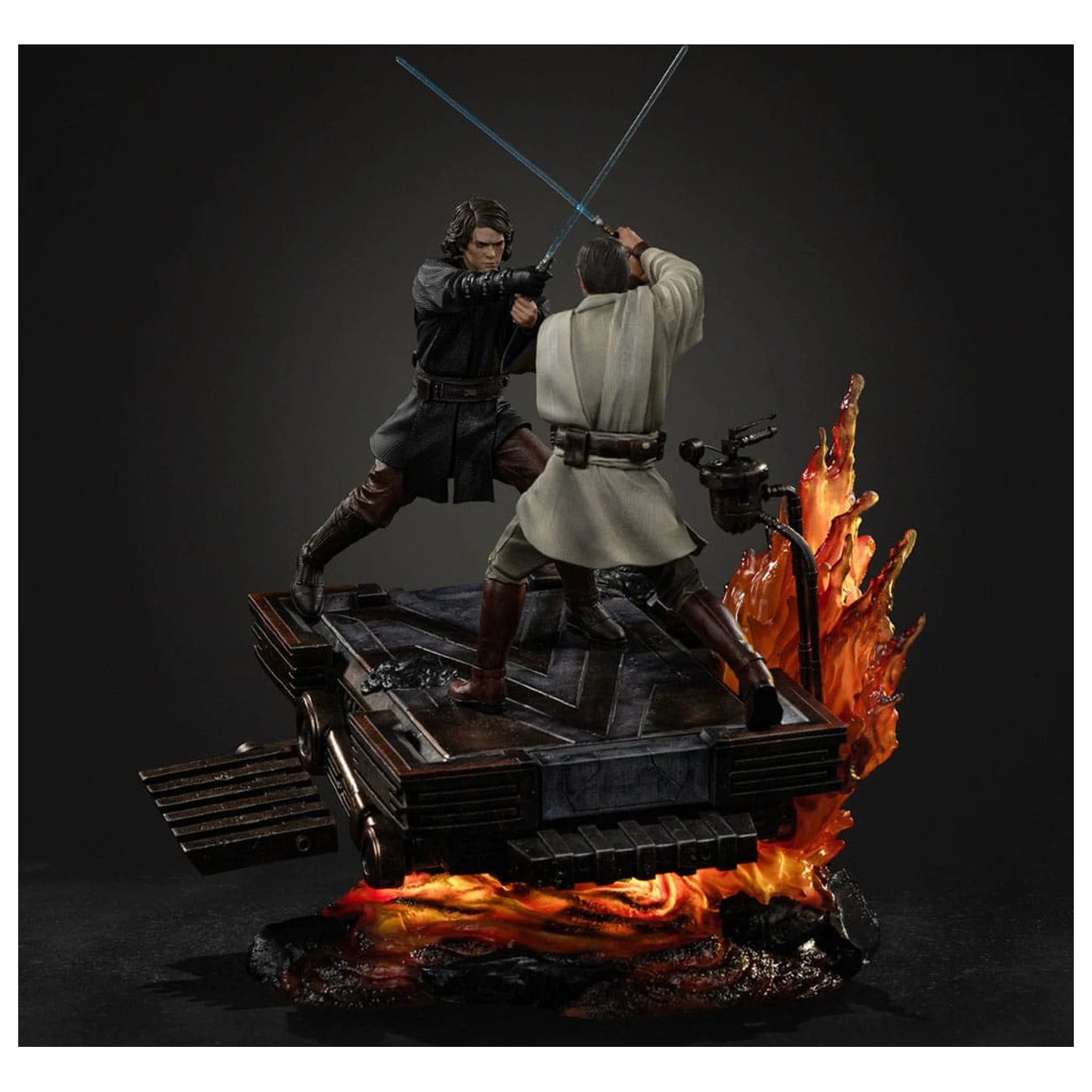 Star Wars Art Scale socha 1/10 Anakin vs. Obi Wan 34 cm produktová fotografia
