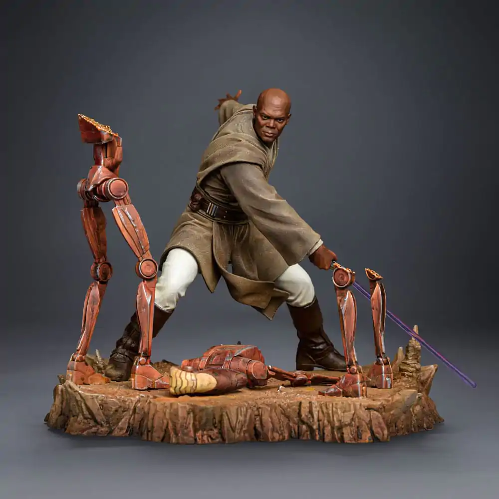 Star Wars Art Scale Socha 1/10 Mace Windu 18 cm produktová fotografia