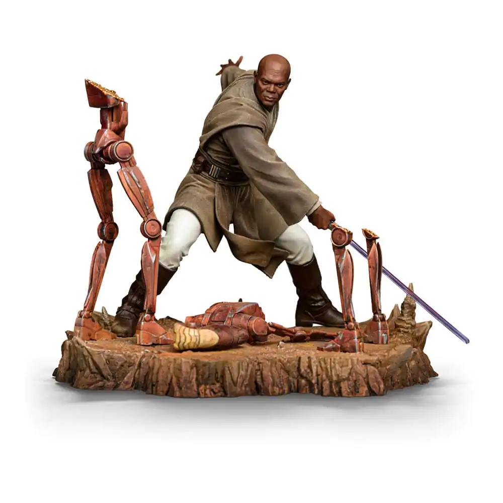 Star Wars Art Scale Socha 1/10 Mace Windu 18 cm produktová fotografia