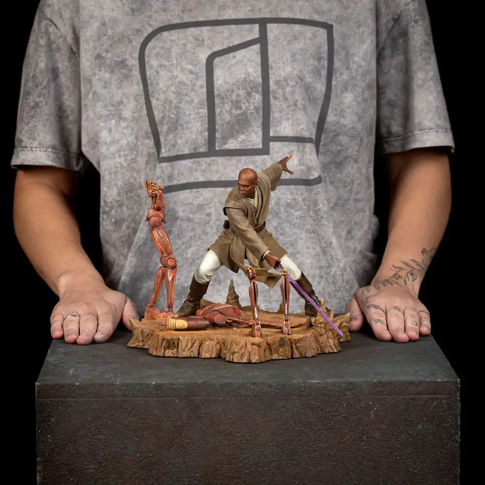 Star Wars Art Scale Socha 1/10 Mace Windu 18 cm produktová fotografia