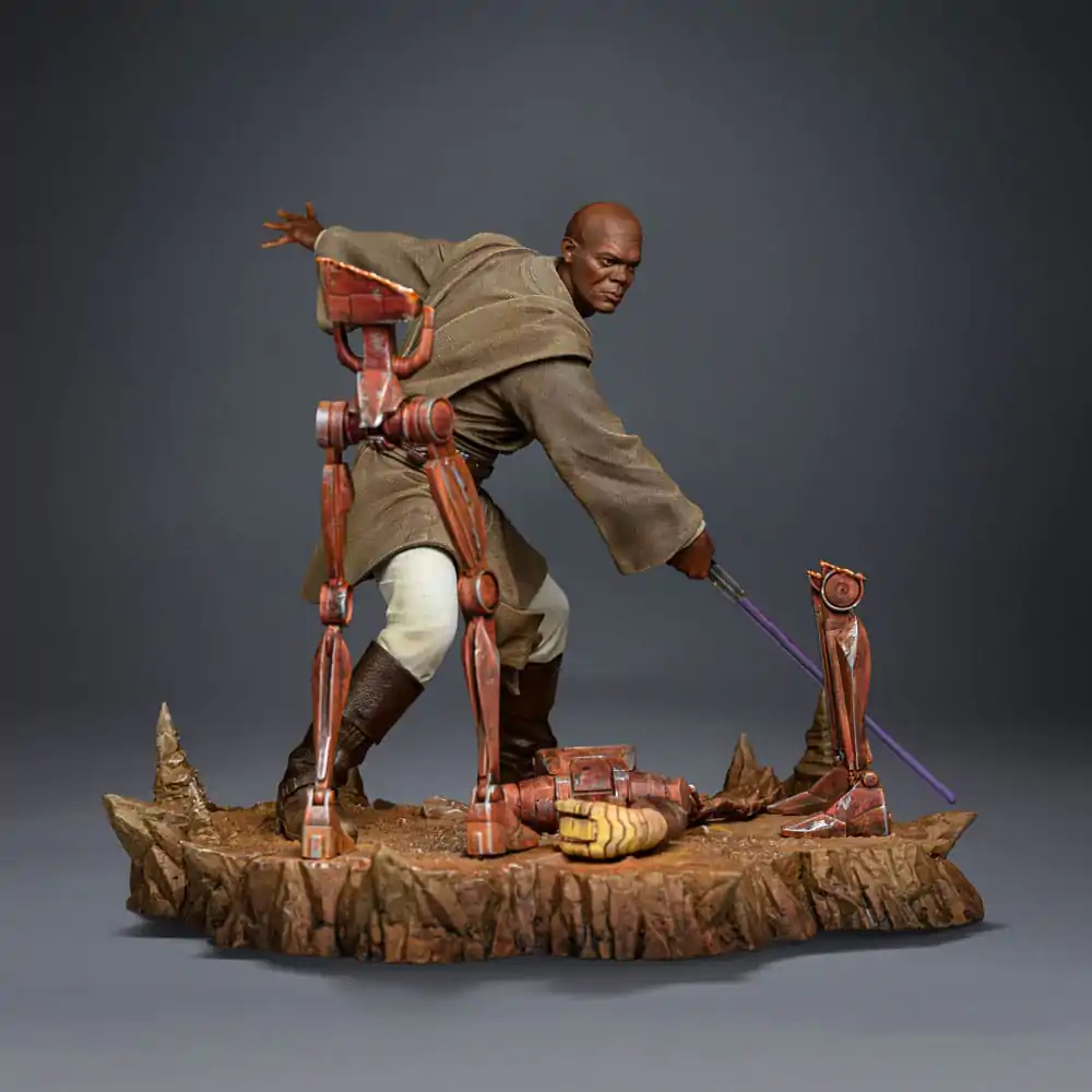 Star Wars Art Scale Socha 1/10 Mace Windu 18 cm produktová fotografia