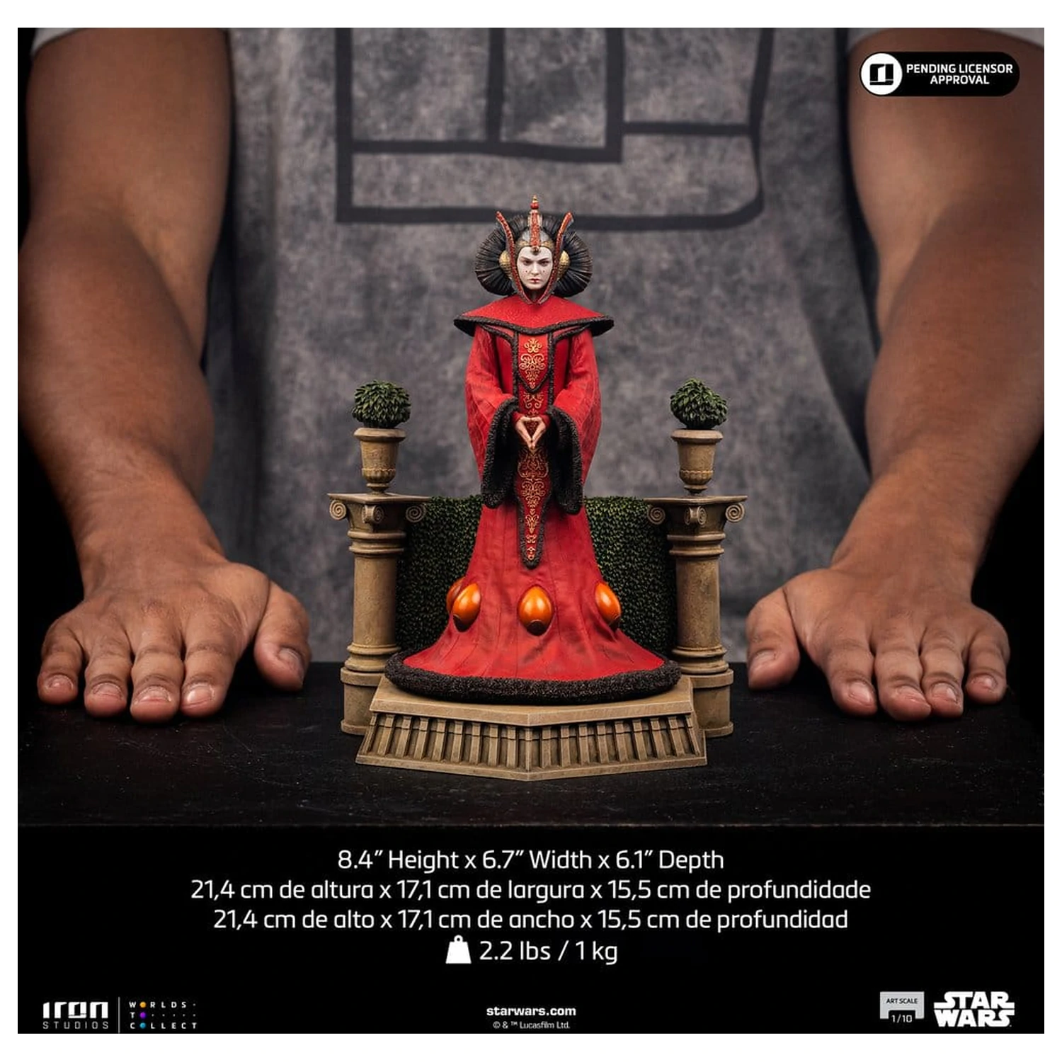 Star Wars Art Scale Socha 1/10 Queen Amidala 21 cm produktová fotografia