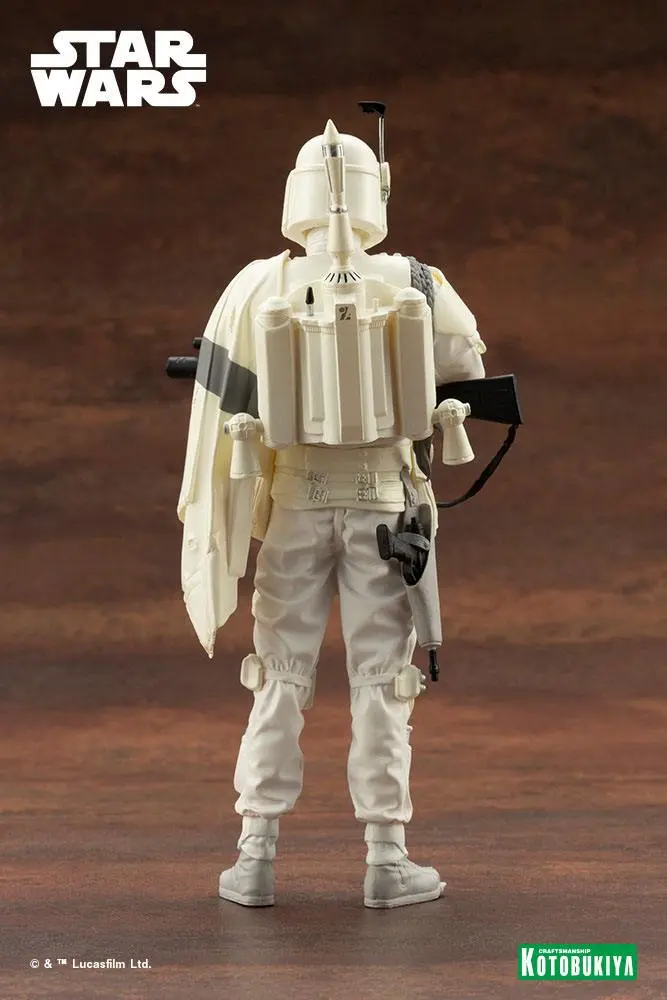 Star Wars ARTFX+ PVC Socha 1/10 Boba Fett White Armor Ver. 18 cm produktová fotografia