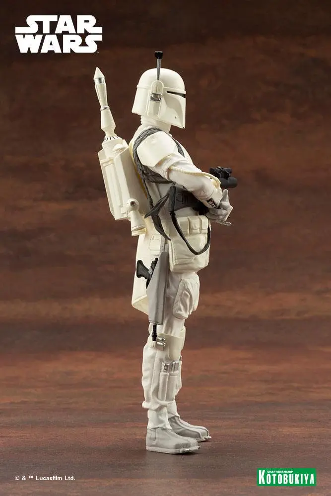 Star Wars ARTFX+ PVC Socha 1/10 Boba Fett White Armor Ver. 18 cm produktová fotografia