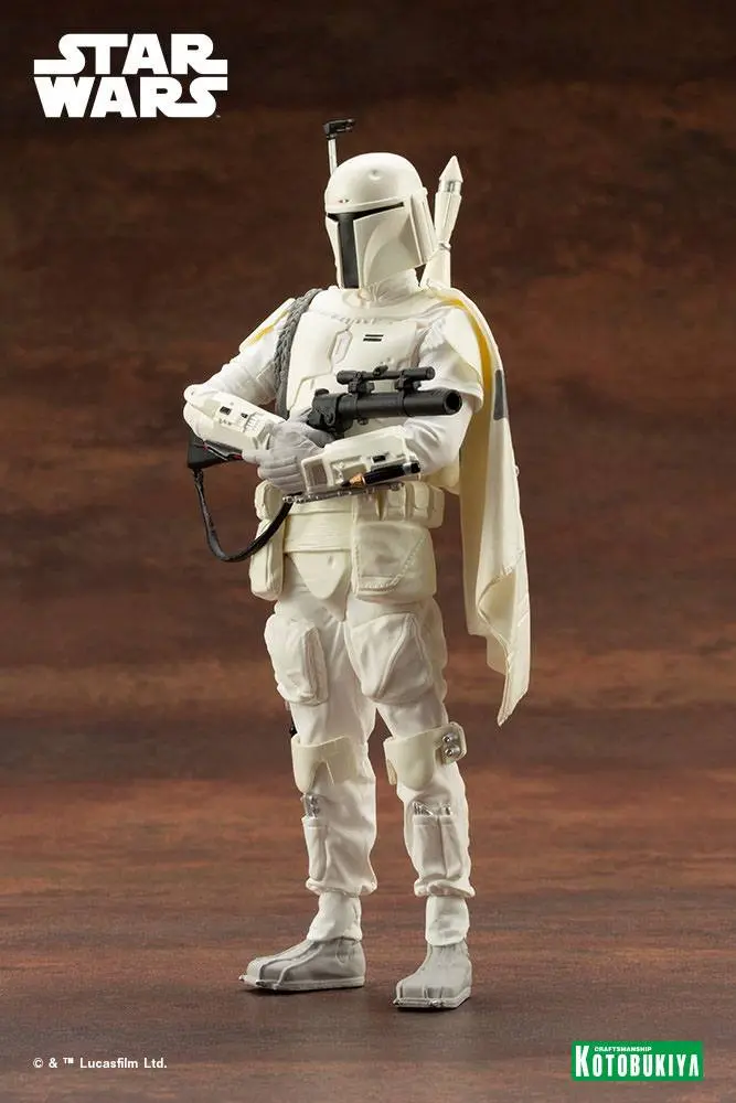 Star Wars ARTFX+ PVC Socha 1/10 Boba Fett White Armor Ver. 18 cm produktová fotografia