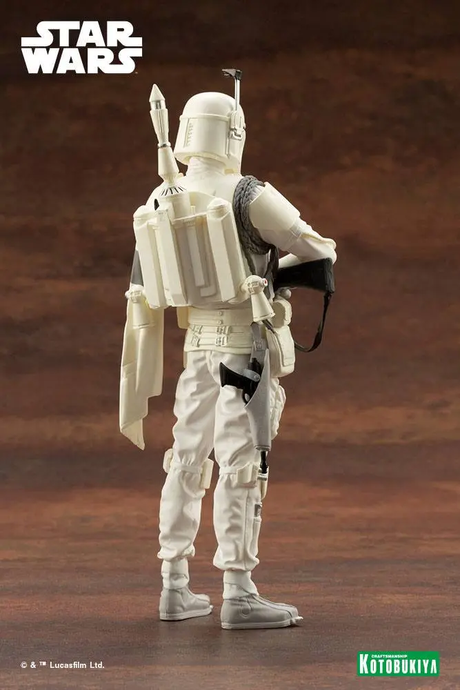 Star Wars ARTFX+ PVC Socha 1/10 Boba Fett White Armor Ver. 18 cm produktová fotografia