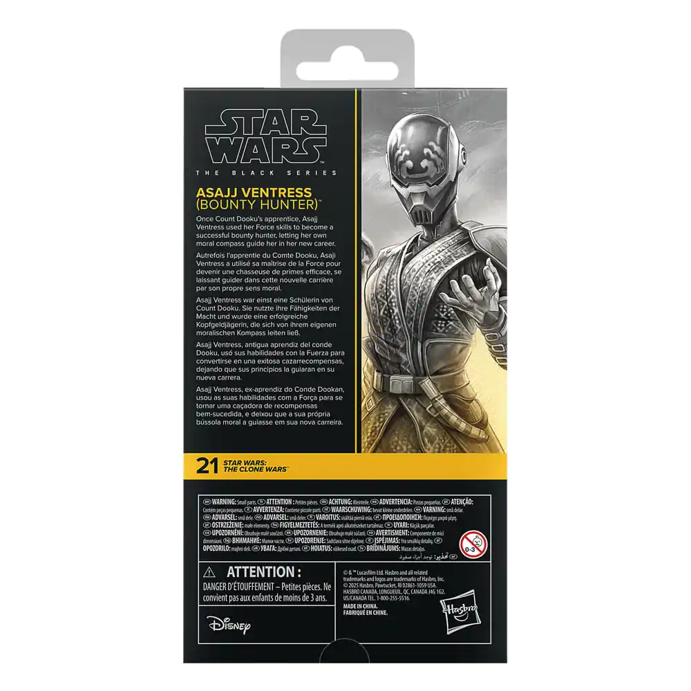 Star Wars: Attack of the Clones Asajj Ventress Bounty Hunter figúrka 15 cm produktová fotografia