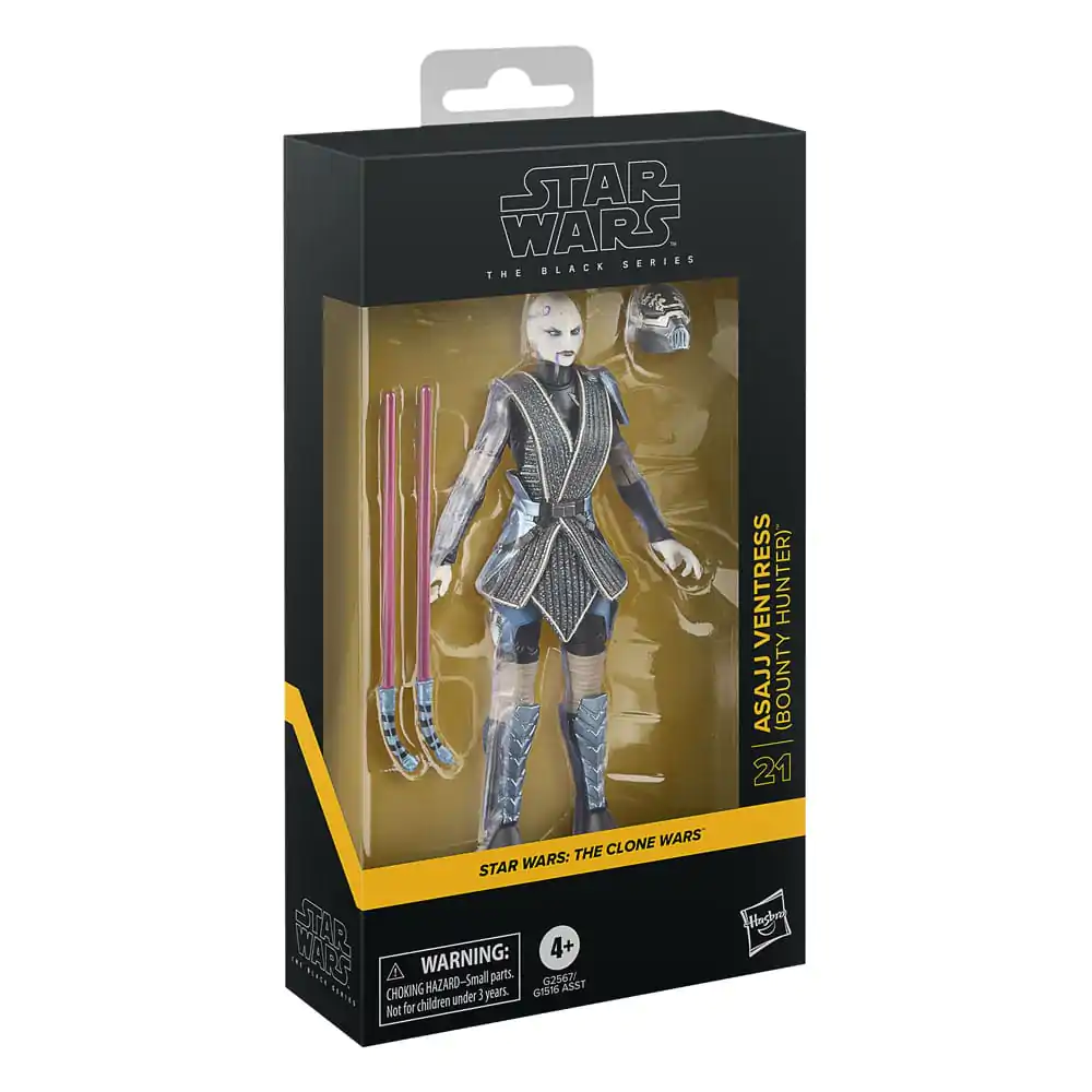 Star Wars: Attack of the Clones Asajj Ventress Bounty Hunter figúrka 15 cm produktová fotografia