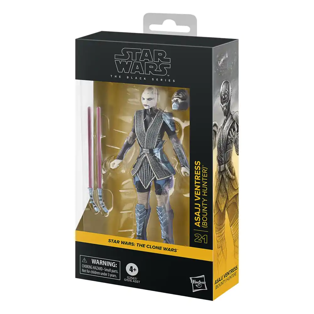 Star Wars: Attack of the Clones Asajj Ventress Bounty Hunter figúrka 15 cm produktová fotografia