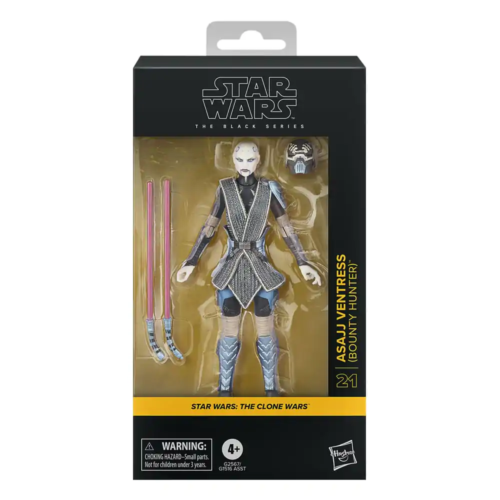 Star Wars: Attack of the Clones Asajj Ventress Bounty Hunter figúrka 15 cm produktová fotografia