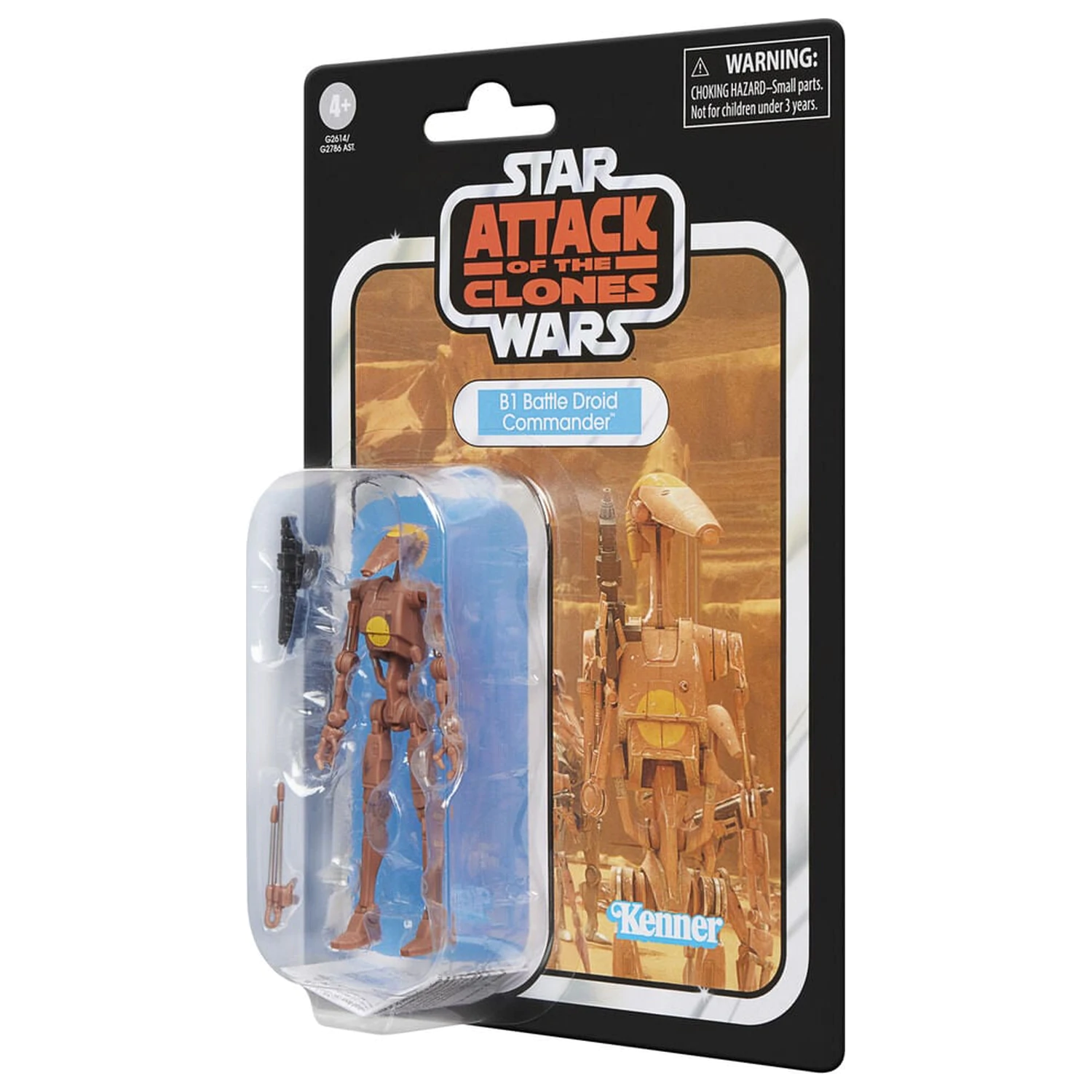 Star Wars Attack of the Clones B1 Battle Droid Commander figúrka 9,5 cm produktová fotografia