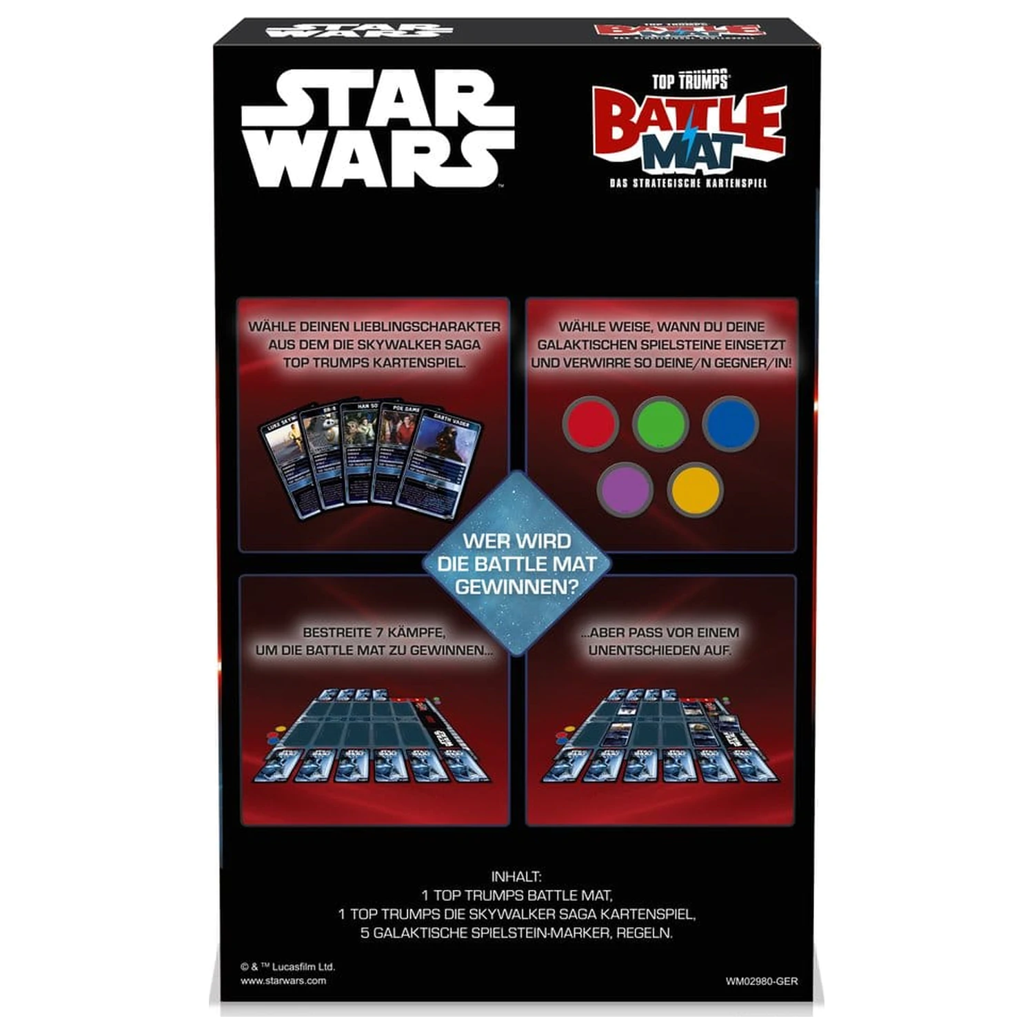 Star Wars Dosková hra bojová podložka *Nemecká verzia* produktová fotografia
