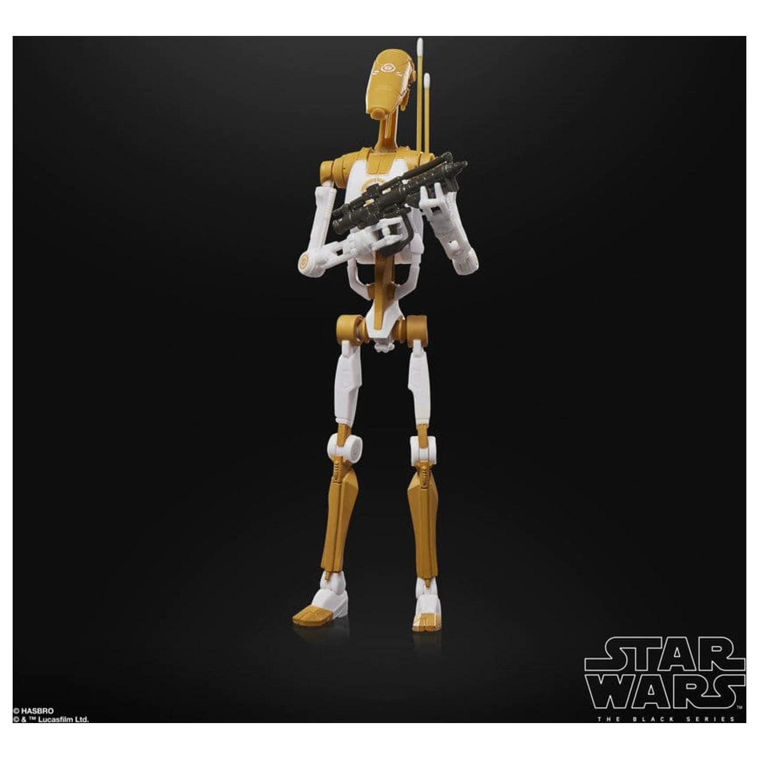Star Wars: Battlefront II Black Series akčná figúrka 2-balenie Phase I Assault Trooper a Battle Droid Officer 15 cm produktová fotografia