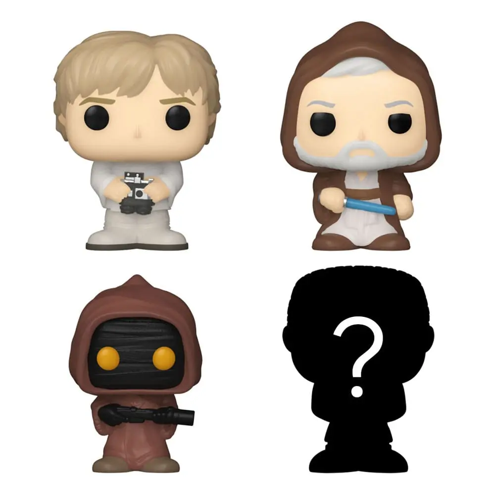 Star Wars Bitty POP! Vinyl Figúrky 4-csomag Luke 2,5 cm termékfotó