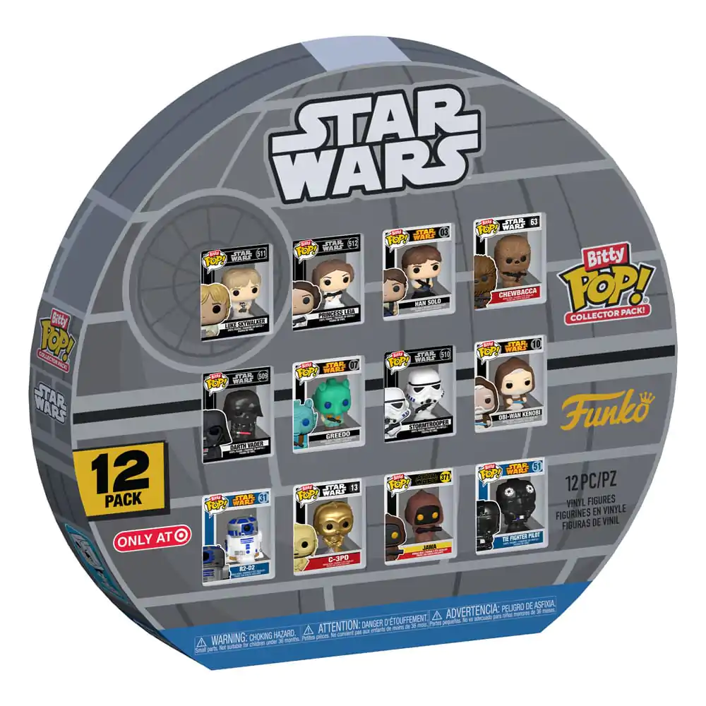 Star Wars Bitty Funko POP! Vinyl 12-dielne balenie vinylových figúrok A New Hope 2,5 cm termékfotó