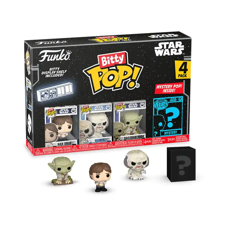 Star Wars Bitty Funko POP! vinylová figúrka 4-Pack Han Solo 2,5 cm produktová fotografia