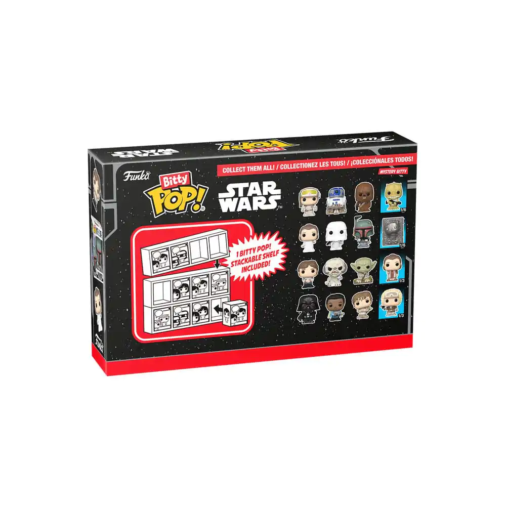 Star Wars Bitty Funko POP! Vinyl figúrka 4-Pack Leia 2,5 cm produktová fotografia