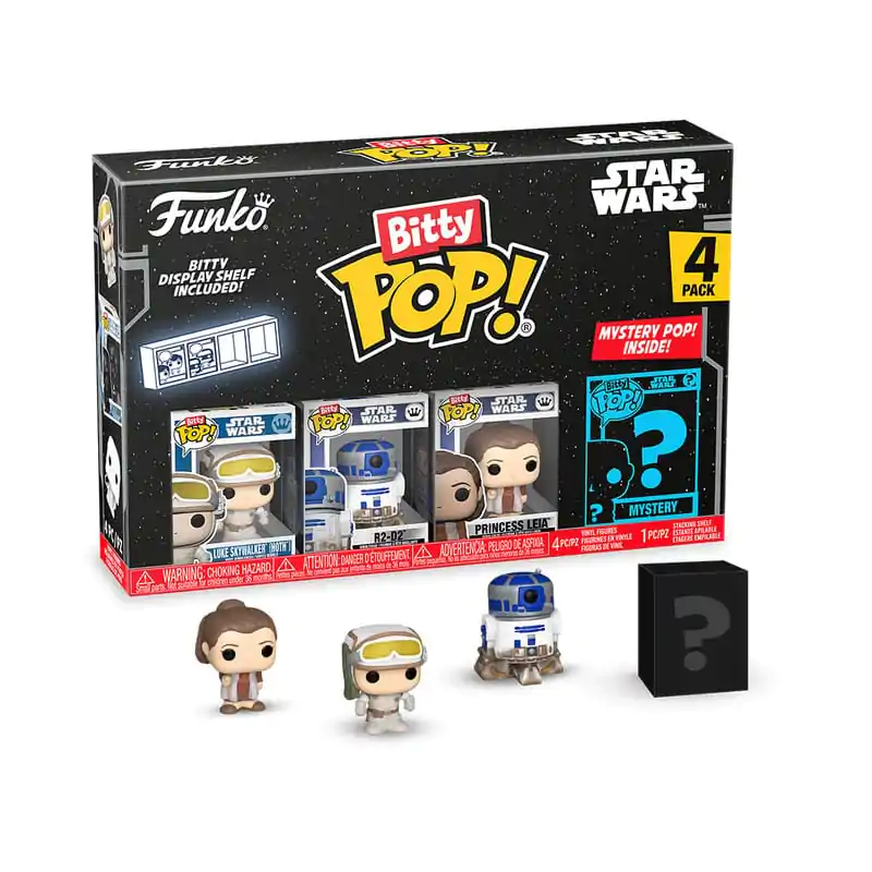 Star Wars Bitty Funko POP! figúrka z vinylu 4-Pack Luke 2,5 cm produktová fotografia