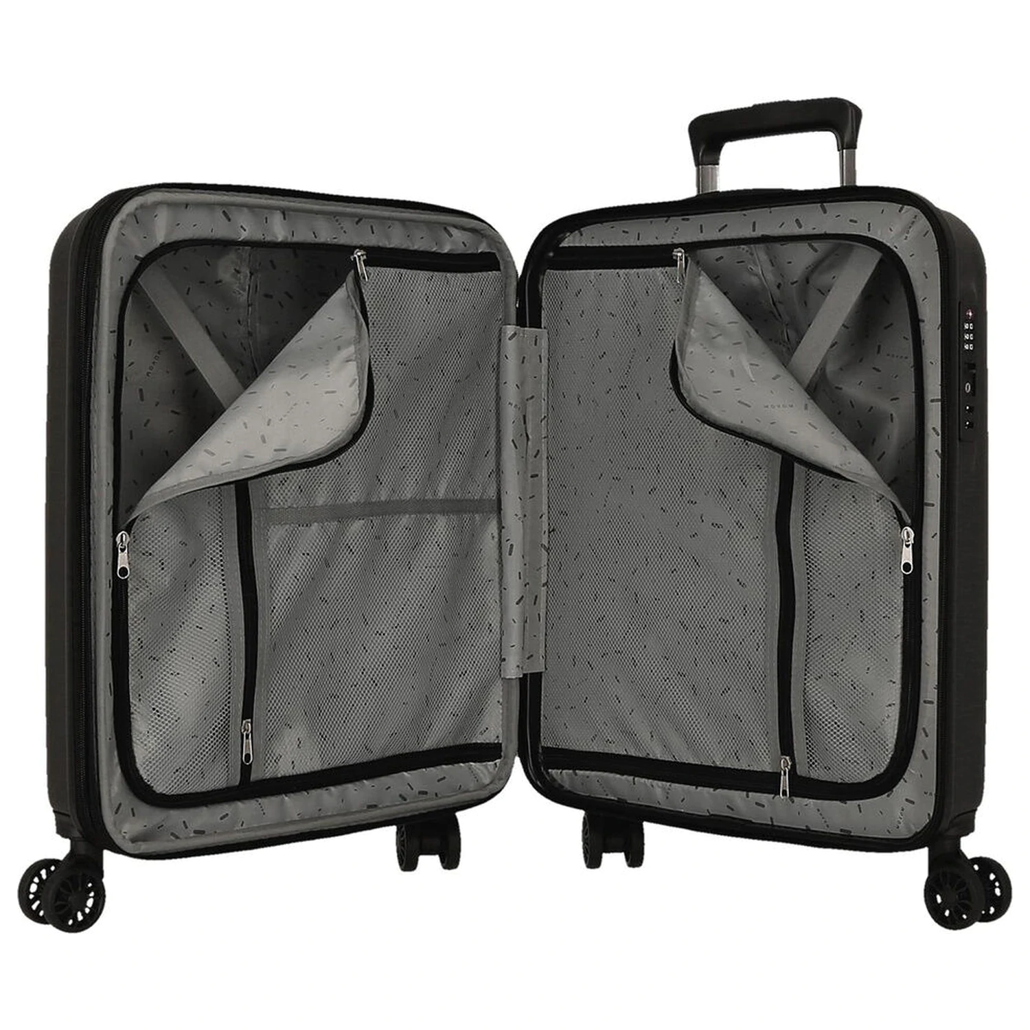 Star Wars čierny ABS súprava cestovných kufrov na kolieskach 55/65cm produktová fotografia