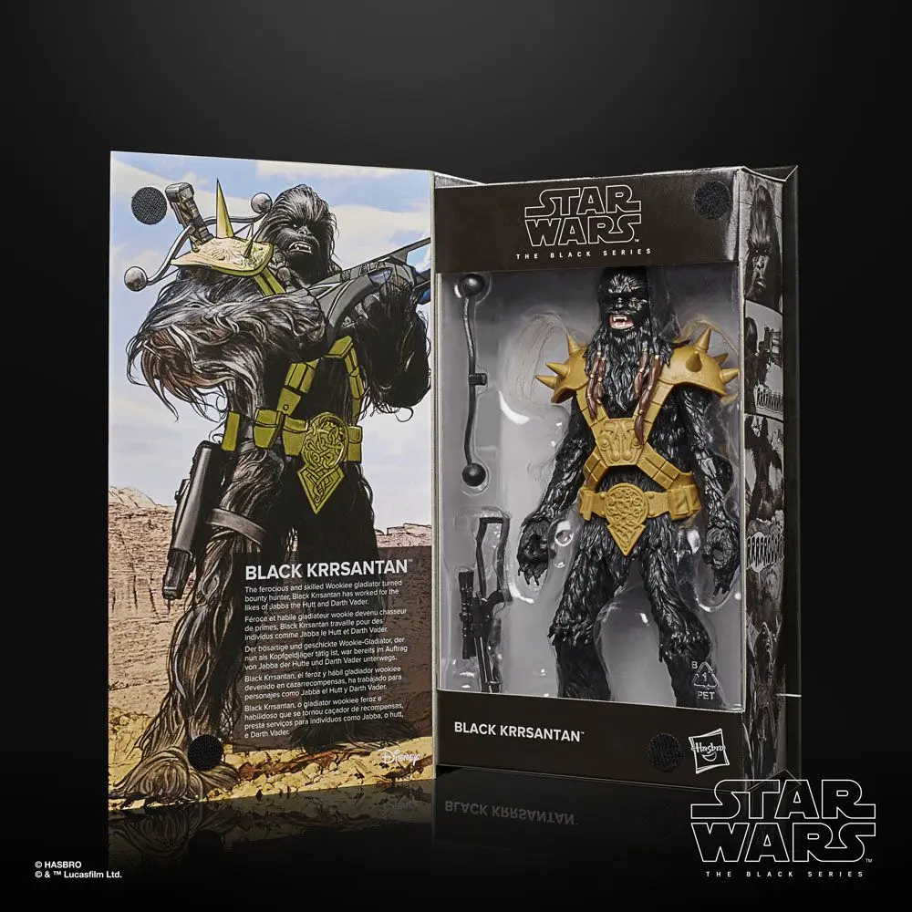 Star Wars Black Series Archive akčná figúrka 2022 Black Krrsantan 15 cm produktová fotografia
