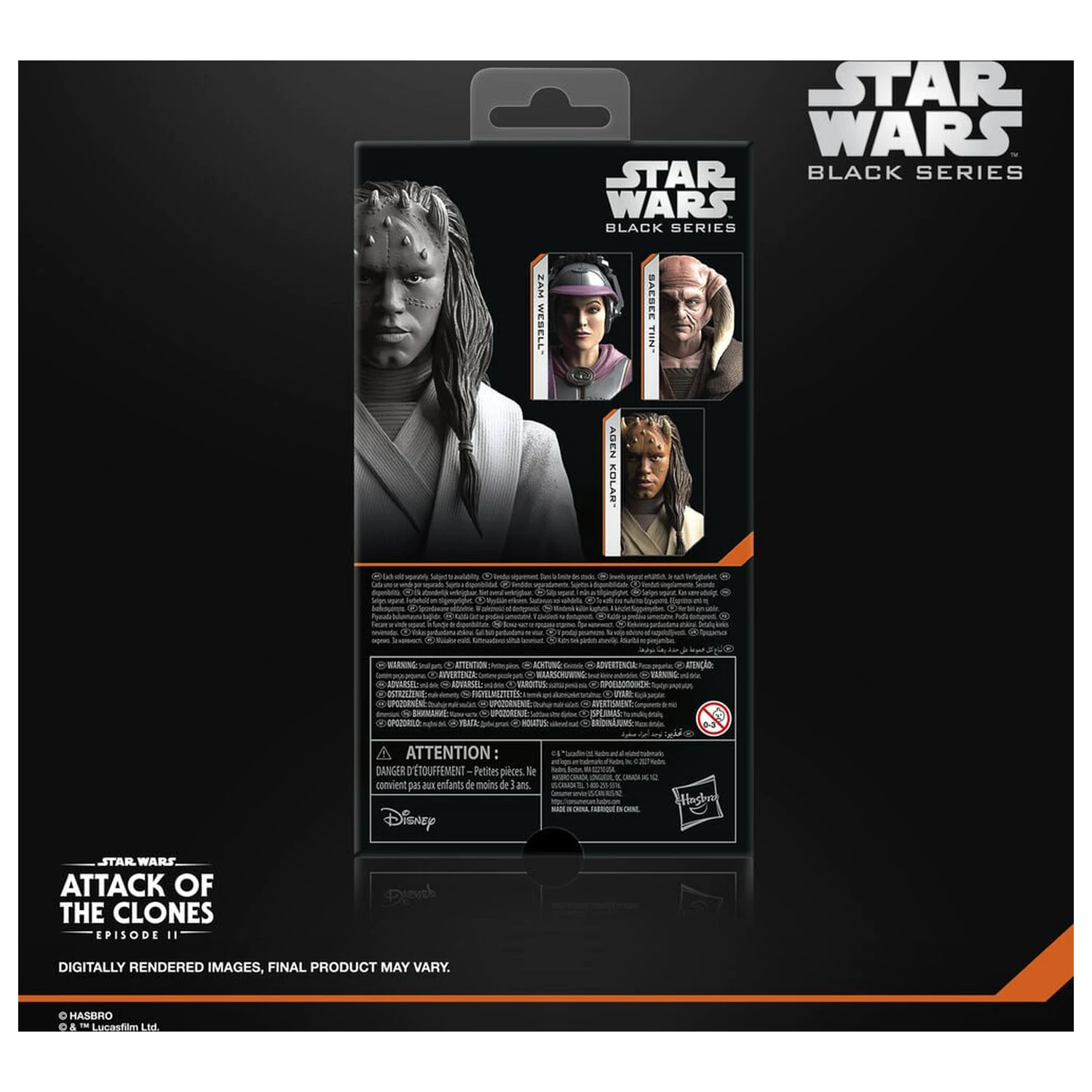 Star Wars Black Series Attack Of The Clones Agen Kolar figúrka 15 cm produktová fotografia