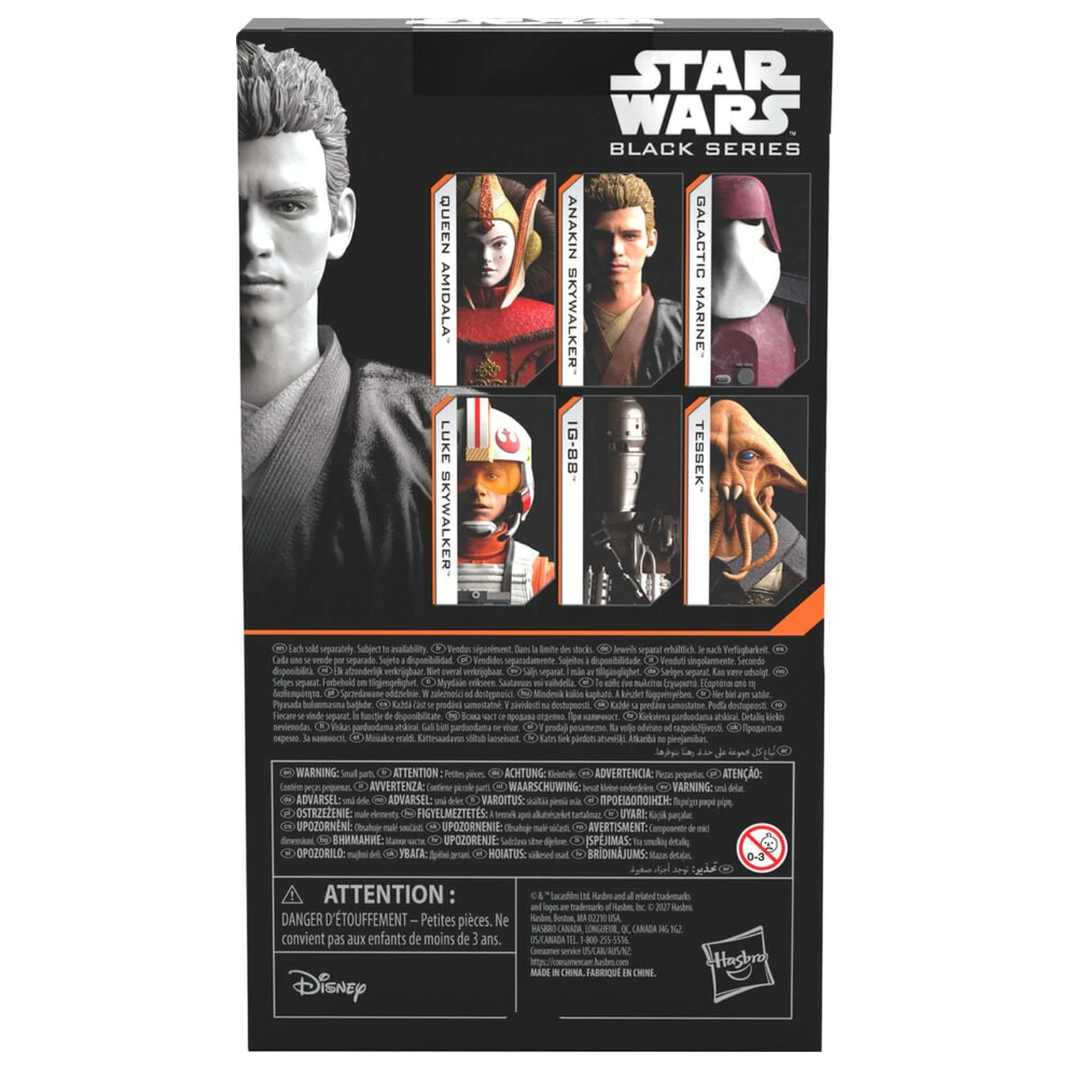 Star Wars Black Series Attack Of The Clones Anakin Skywalker figúrka 15 cm produktová fotografia
