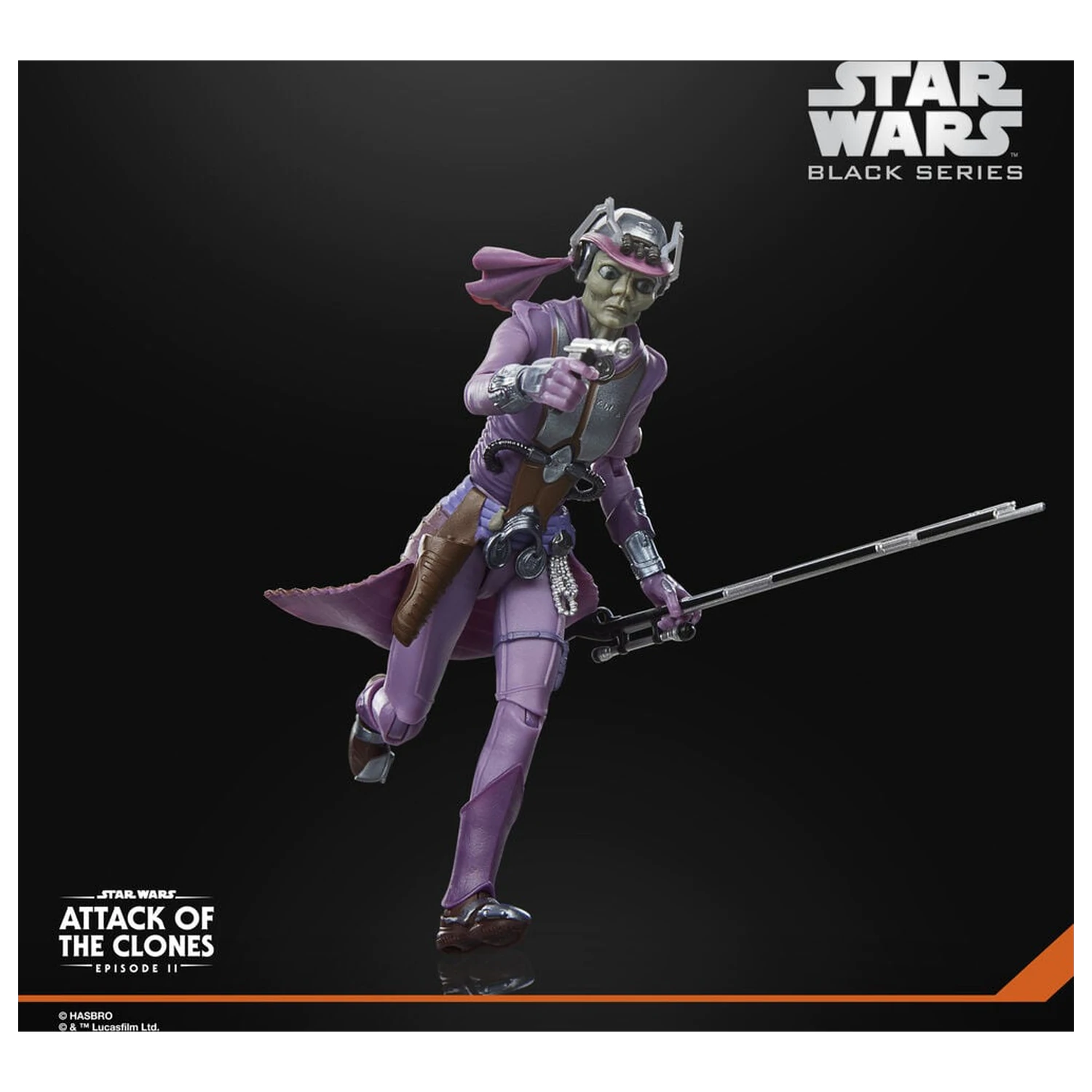 Star Wars Black Series Attack Of The Clones Zam Wesell figúrka 15 cm produktová fotografia