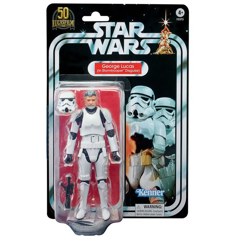 Star Wars Black Series Akčná Figúrka 2021 George Lucas (v prestrojení Stormtroopera) 15 cm produktová fotografia