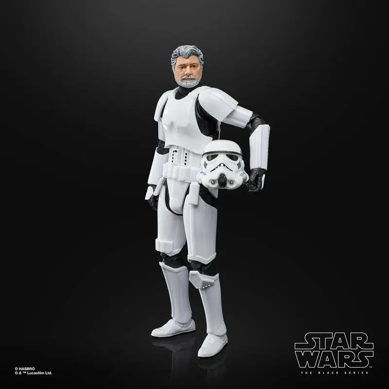 Star Wars Black Series Akčná Figúrka 2021 George Lucas (v prestrojení Stormtroopera) 15 cm produktová fotografia