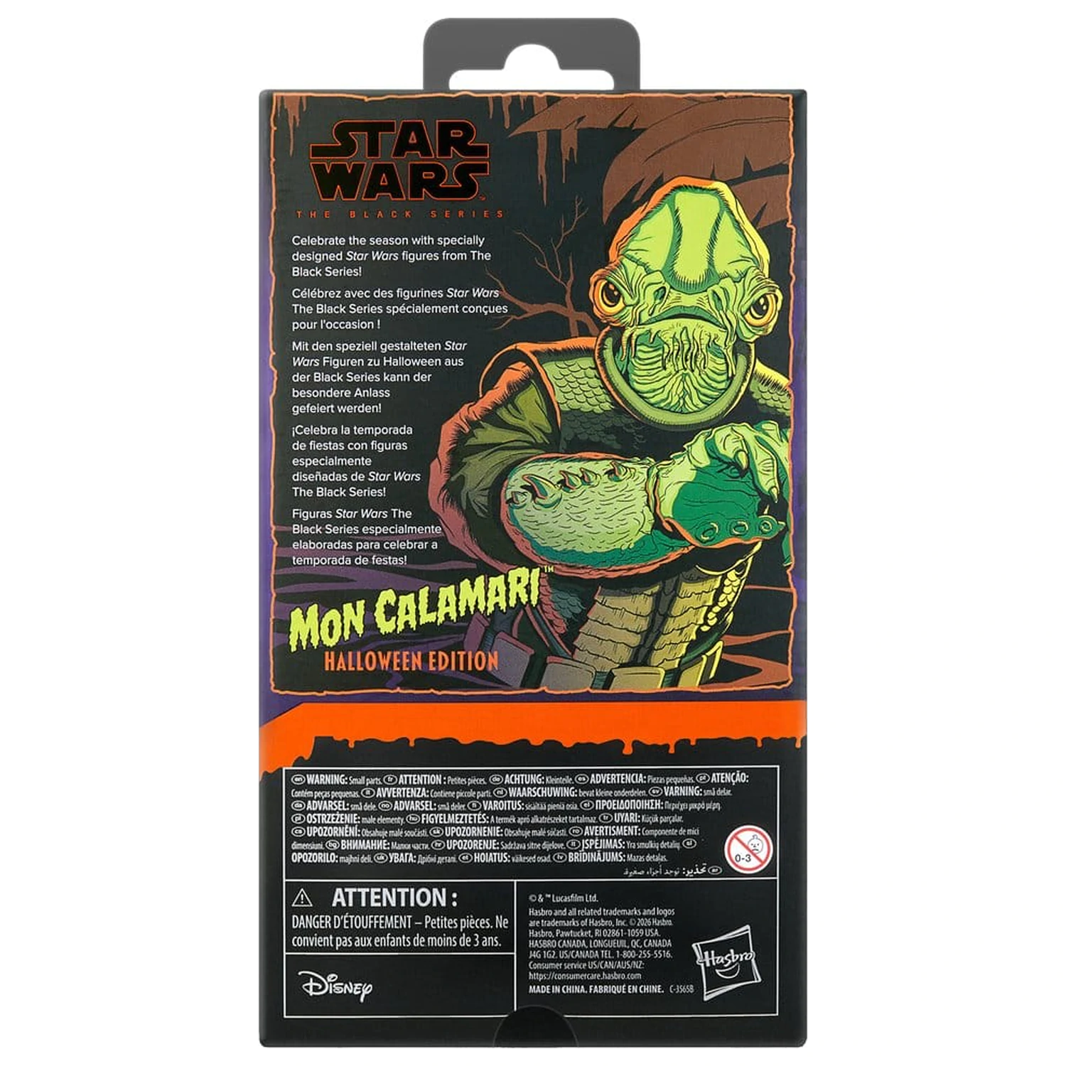 Star Wars Black Series Akčná figúrka Mon Calamari (Halloween Edition) 15 cm produktová fotografia