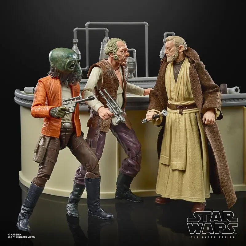 Star Wars Black Series The Power Of The Force Cantina Showdown sada figúrok 15cm termékfotó