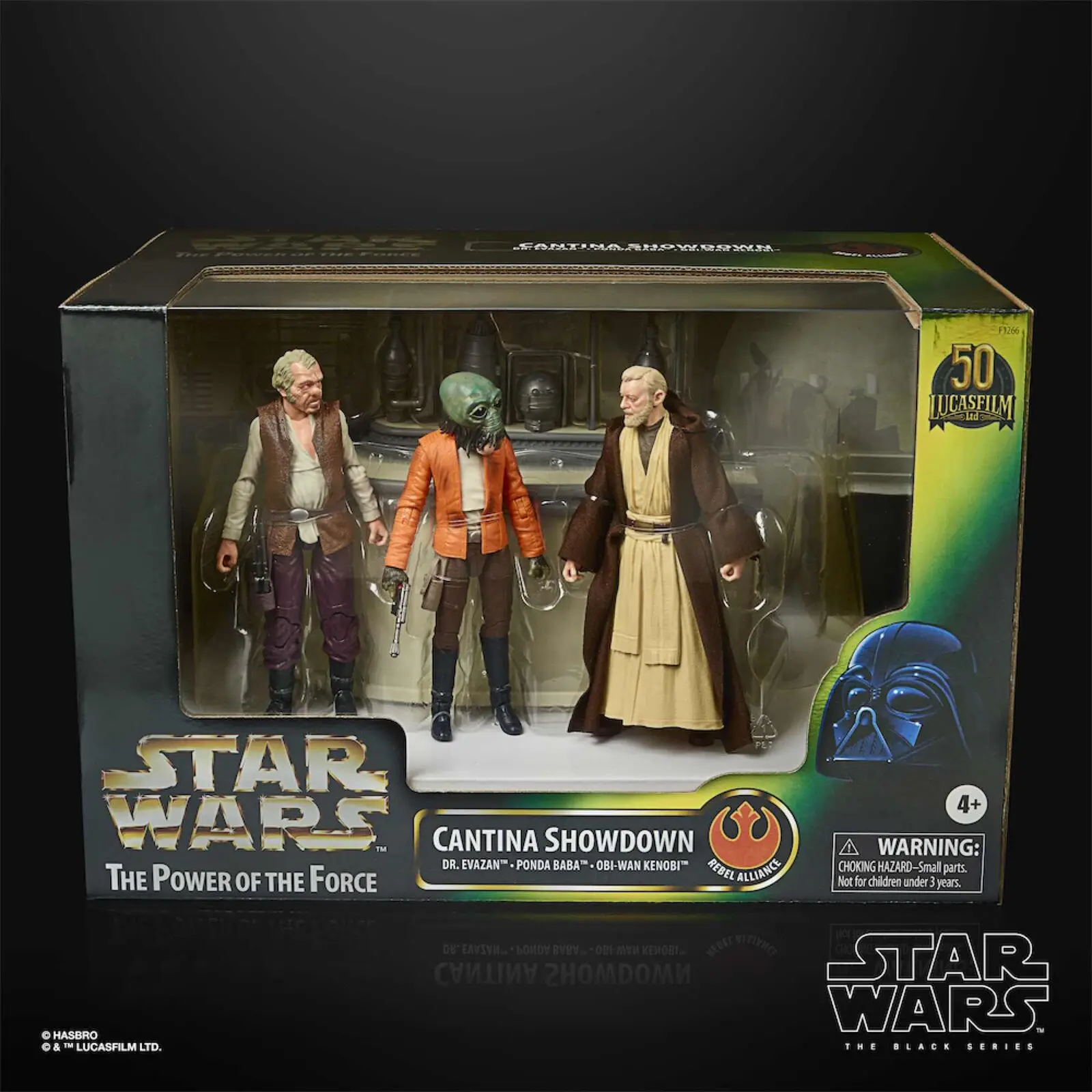 Star Wars Black Series The Power Of The Force Cantina Showdown sada figúrok 15cm termékfotó