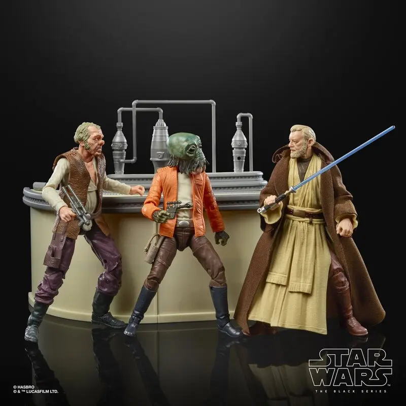 Star Wars Black Series The Power Of The Force Cantina Showdown sada figúrok 15cm termékfotó